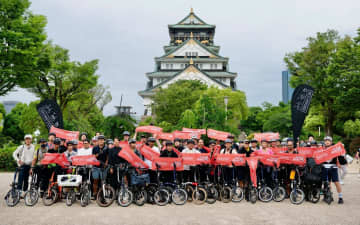 英国の自転車「ブロンプトン」に乗って大阪・関西万博を訪問してみた