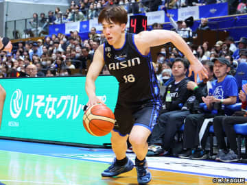 B1三河が西田公陽と契約継続「届かなかった6勝を」ルーキーシーズンは53試合出場