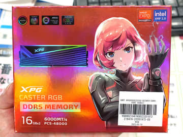 ADATAのARGBライティング対応DDR5-6000 16GB×2枚キット