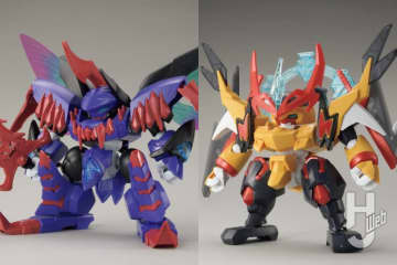 『魔神創造伝ワタル』最新キット情報！「炎上丸」と「雷神丸」のテストショットをお届け!!