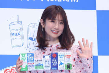 小倉優子 〝ロングライフ牛乳〟に大喜び「主婦としてうれしい！」