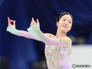 本田真凜、氷上で見せた“凜”とした顔に絶賛の嵐！「美しい氷上の女神だ」