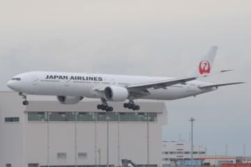 お疲れ様、「JA731J」 羽田〜上海線でラストフライト JALの777-300ERは残り11機に