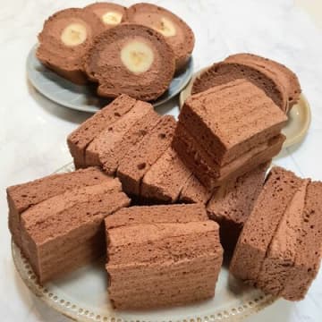 感動のふわしゅわ！チョコシフォンサンド