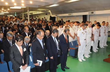 日本海海戦から120年　横須賀・三笠で記念式典　日露両軍の戦死者悼む
