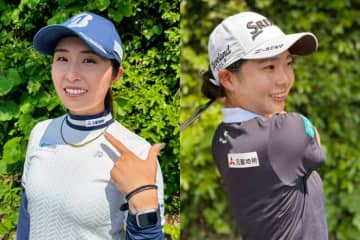 大里桃子と菅楓華が三菱地所とスポンサー契約を締結　「挑戦を続けて」「ツアー初優勝という目標に全力を」