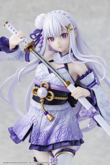 『Re：ゼロから始める異世界生活』戦装束のエミリア1／7スケールフィギュアが2025年12月発売