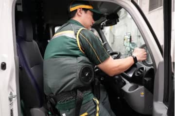 ヤマト運輸、ファン付きベスト7.5万着導入　熱中症対策強化