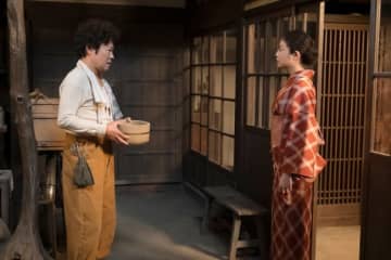 明日の『あんぱん』“草吉”阿部サダヲ、軍に納める乾パン作りを拒否