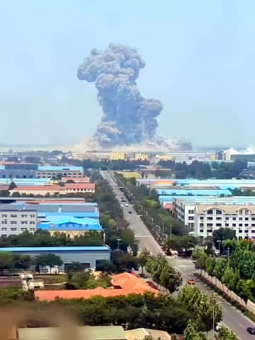 山東省高密市の化学工場で大規模な爆発、5人死亡、6人行方不明、19人軽傷―中国