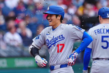 大谷20号は「打ち損じに見えた？」　規格外の弾道にド軍指揮官もご満悦「彼とジャッジだけだ」