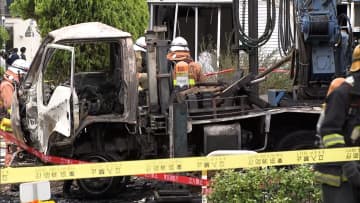 【続報】爆発火災の火元から120m離れた建物も被害に　警視庁などが現場検証　東京・江戸川区の爆発火災で10人負傷
