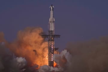 スペースX宇宙船、姿勢制御失う　「スターシップ」3回連続の失敗