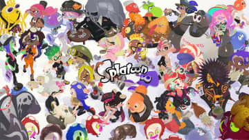 「スプラトゥーン」10周年記念イラストを公開。「1」～「3」のイカしたキャラクターたちが集合