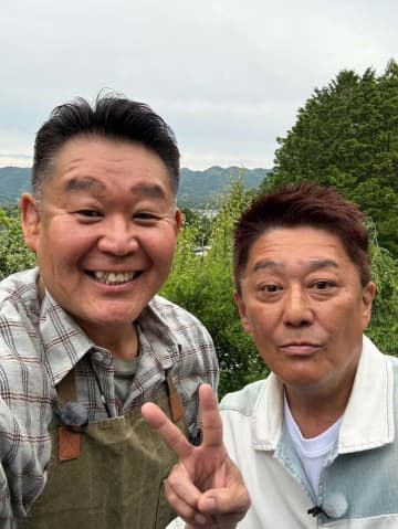 花田虎上、坂上忍との2ショットを公開し「楽しそう！」と反響