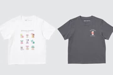ユニクロUT「シルバニアファミリーの赤ちゃん」Tシャツ、ハイハイするリス＆花畑のウサギなどプリント