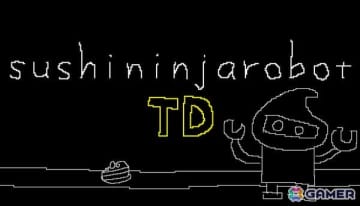 回転寿司ローグライトタワーディフェンス「sushininjarobot TD」の体験版が公開！忍者ロボットとなって押し寄せる寿司ウェーブを撃退せよ