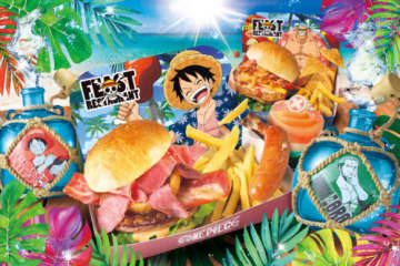 USJ「ワンピース・プレミア・サマー」初のバーガーメニューが登場