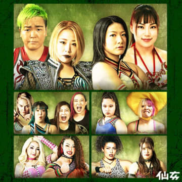 【仙女】チサコ＆水波が“赫覚醒”と激突！6・7大阪大会の全カード決定