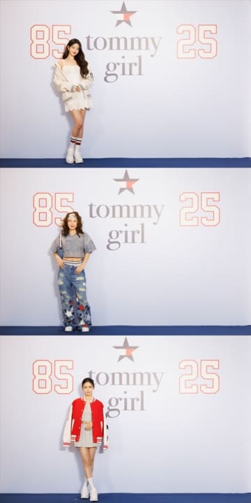 IVE・ウォニョンが表参道に降臨！デコルテあらわなワンピ姿で「トミー ガール」コレクションに登場