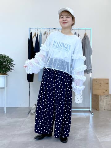 【studio CLIP】穿くだけでオシャレ♡「プリントパンツ」