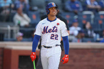 【ＭＬＢ】メッツ・ソト　味方の大暴走で安打消滅「信じられない…」千賀滉大もポカ～ン