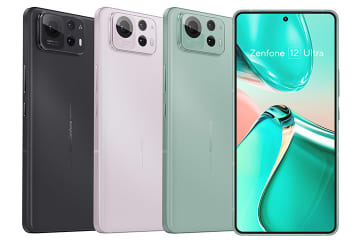ASUS、eSIMにも対応した6軸ジンバルカメラ／AI搭載スマホ「Zenfone 12 Ultra」