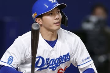 中日、福永裕基が『左手関節の骨折』と発表…前日に本塁ヘッドスライディング後に途中交代