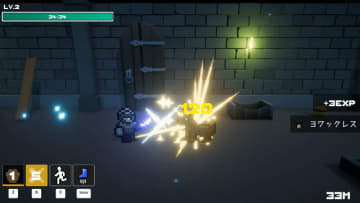 ひたすらダンジョンを進み装備を集める半放置＋半アクションな横スクローグライト『Naroike』Steamでデモ版公開