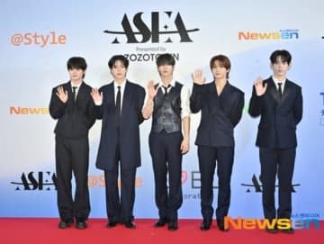 【PHOTO】NOWADAYS、日本開催「ASEA 2025」のレッドカーペットに登場