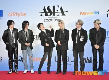 【PHOTO】Xdinary Heroes、日本開催「ASEA 2025」のレッドカーペットに登場