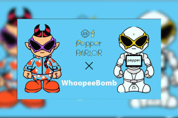 ラッパー・Whoopee Bombがペッパーくん（正式名称：Pepper）と コラボレーションした新曲「ATTM」（読み：エティトゥマ）を6/4(水)にリリース！ 渋谷「Pepper PARLOR」でのコラボカフェ、リリースイベントの開催も決定！