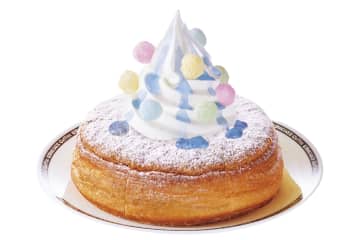 コメダ珈琲店「クッピーラムネ」とコラボした「シロノワール」「かき氷」を発売