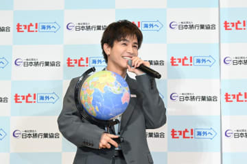 岩田剛典、JATA海外旅行アンバサダーに就任　三代目JSBメンバーと海外に行くなら「別行動ですね（笑）」