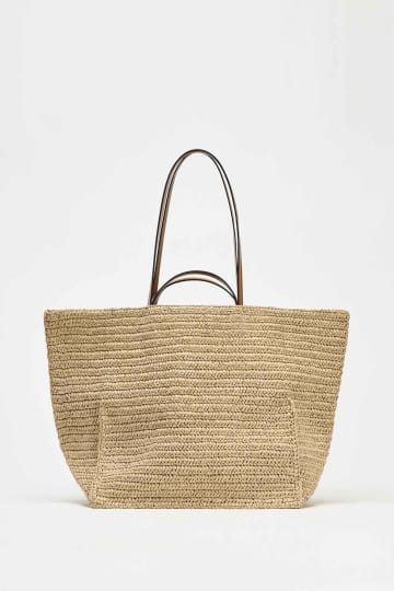 夏本番前にゲットしたい！【ZARA】大人に似合う♡「編み込みバッグ」
