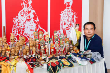 中国で湖南・湖北・江西・安徽各省の無形文化遺産合同展