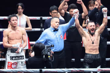 力石政法が健闘及ばず強打者ヌニェスに判定負け　兄・矢吹との兄弟同時世界王者ならず