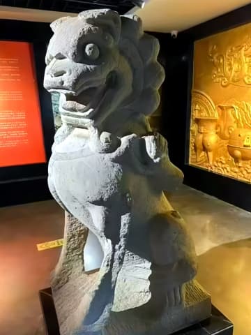 博物館の石獅子を見て驚き「これは17年前にうちの村から盗まれたものだ！」―中国