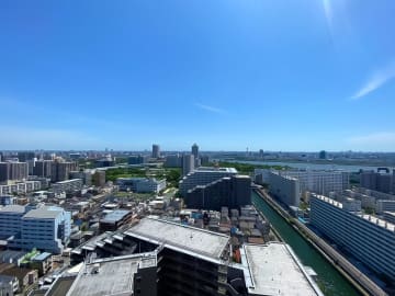 ライオンズタワー大島 23階｜「大島」駅徒歩9分。都心・スカイツリービュー。2面バルコニーあり、陽当たり・眺望良好な角部屋4LDK