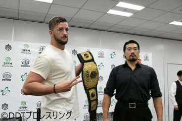 『KING OF DDT』覇者・樋口和貞、6・29後楽園でクリス・ブルックスの持つKO-D無差別級王座に挑戦！「欠場中にもう1度ベルトを巻けたらとずっと思ってました」