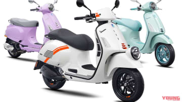 ベスパの2025年モデル・7機種にニューカラー＆グラフィックを導入、5/24発売