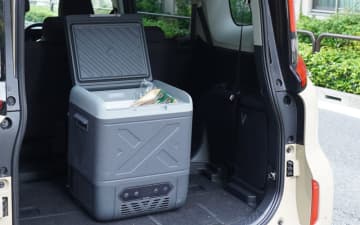 冷蔵・冷凍どちらでも使える、キャスター付き18L/45Lのポータブル冷蔵庫、サンコーが発売