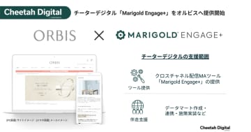 オルビス、チーターデジタルのMAツール「Marigold Engage+」を導入