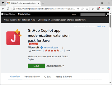 Java 8からJava 21への移行をAIで ～Microsoftが「VS Code」拡張機能パックをプレビュー／「GitHub Copilot app modernization for Java」を無償提供