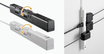 もう“干渉”しない。サンワサプライの「新・回転式電源タップ」で差し口問題を解決できそう