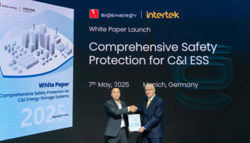 SigenergyとIntertek、商業・産業用エネルギー貯蔵の安全性向上に向けたホワイトペーパーを共同発表
