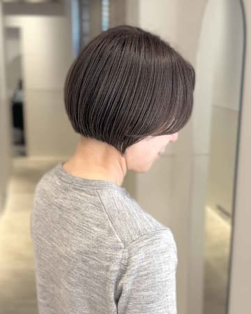 年齢による"髪ペチャ"問題 → ふっくら丸み【ショートボブ】で大解決しよ！？