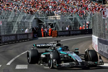 ラッセル、スロー走行に業を煮やしてシケインをカット「ペナルティを受けるつもり」【F1第8戦無線レビュー（2）】
