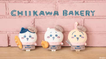 ちいかわ、ハチワレ、うさぎがベーカリーのスタッフに！「ちいかわベーカリー」新商品登場
