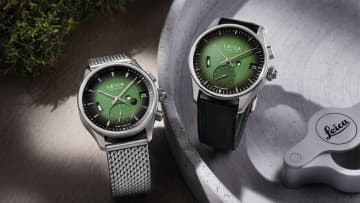ライカ、新ウォッチコレクション「ZM1/ZM2 Urban Green」を発売。美しいグリーンの文字盤、ミラネーゼブレスレットを採用